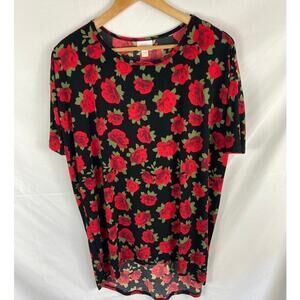 Lularoe Irma Rose Tshirt Size XXS
